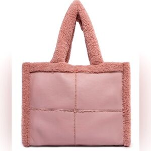 SHERPA TOTE BAG IN MAUVE